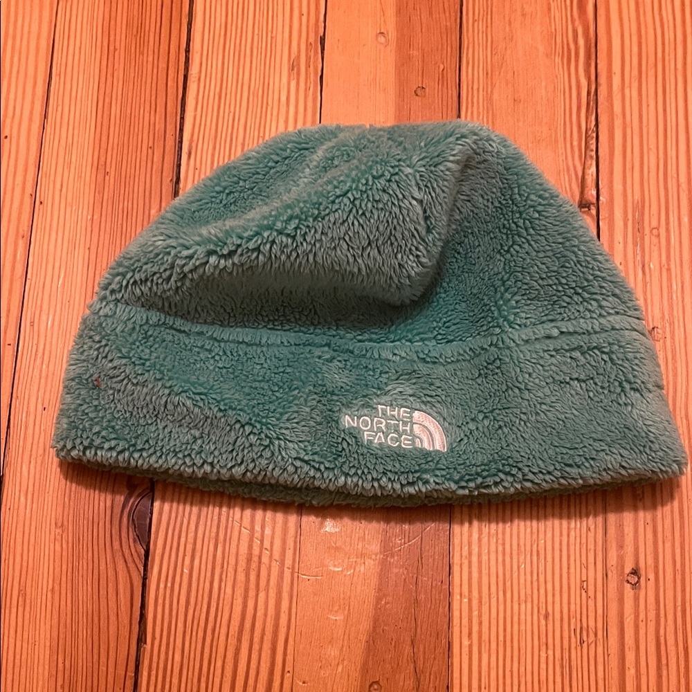 The North Face Teal Fleece Beanie